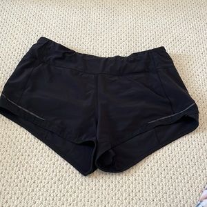 Lululemon black shorts size 8